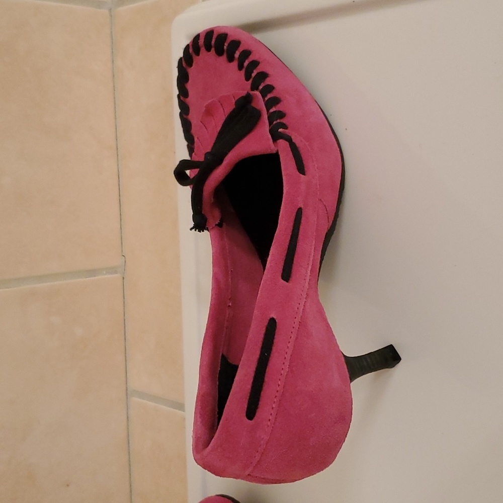 Nine West Suede Heels NWOT
